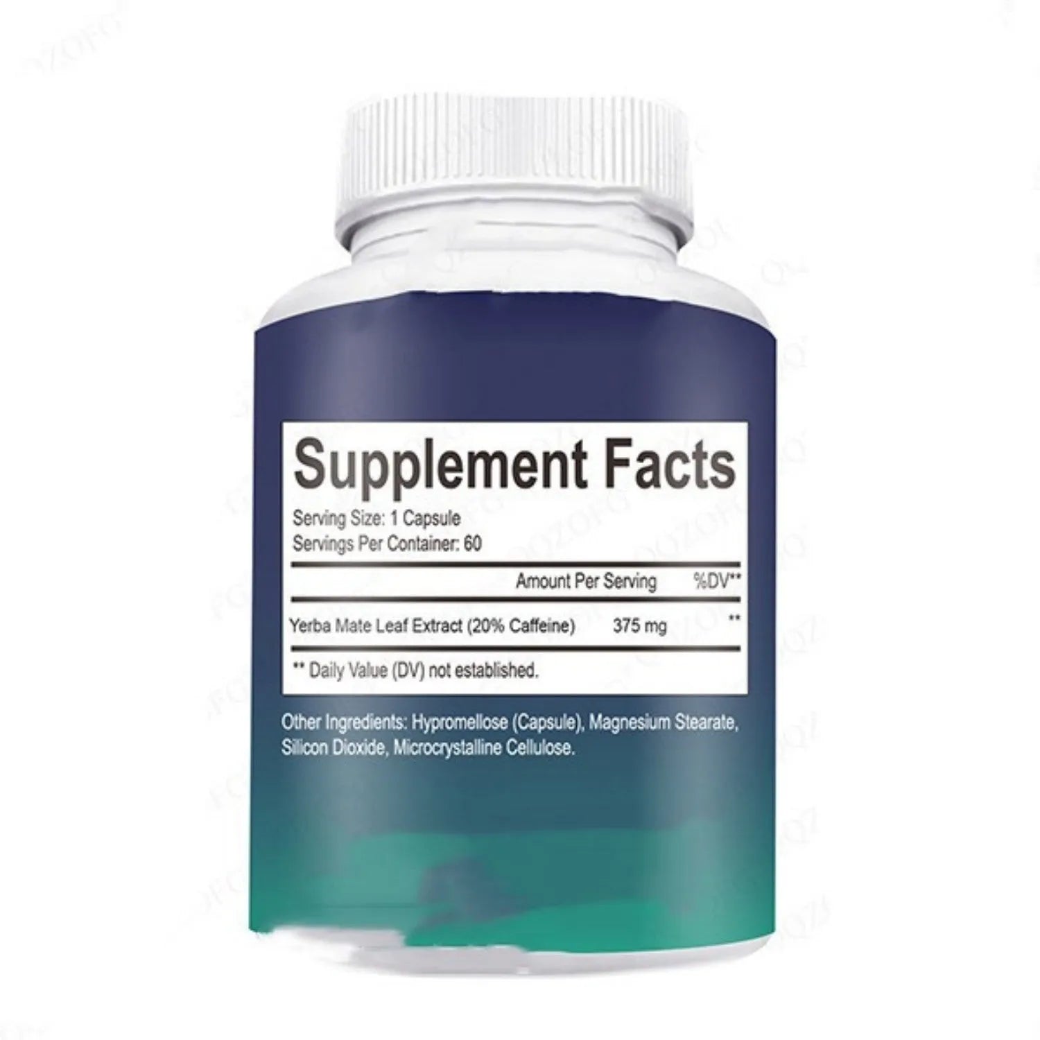 Bottle of 60 vitamin supplement capsules for daily nutritional support.