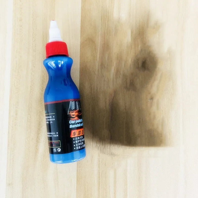 30ml blue bottle of automotive scratch repair agent for vehicle paint touch-up