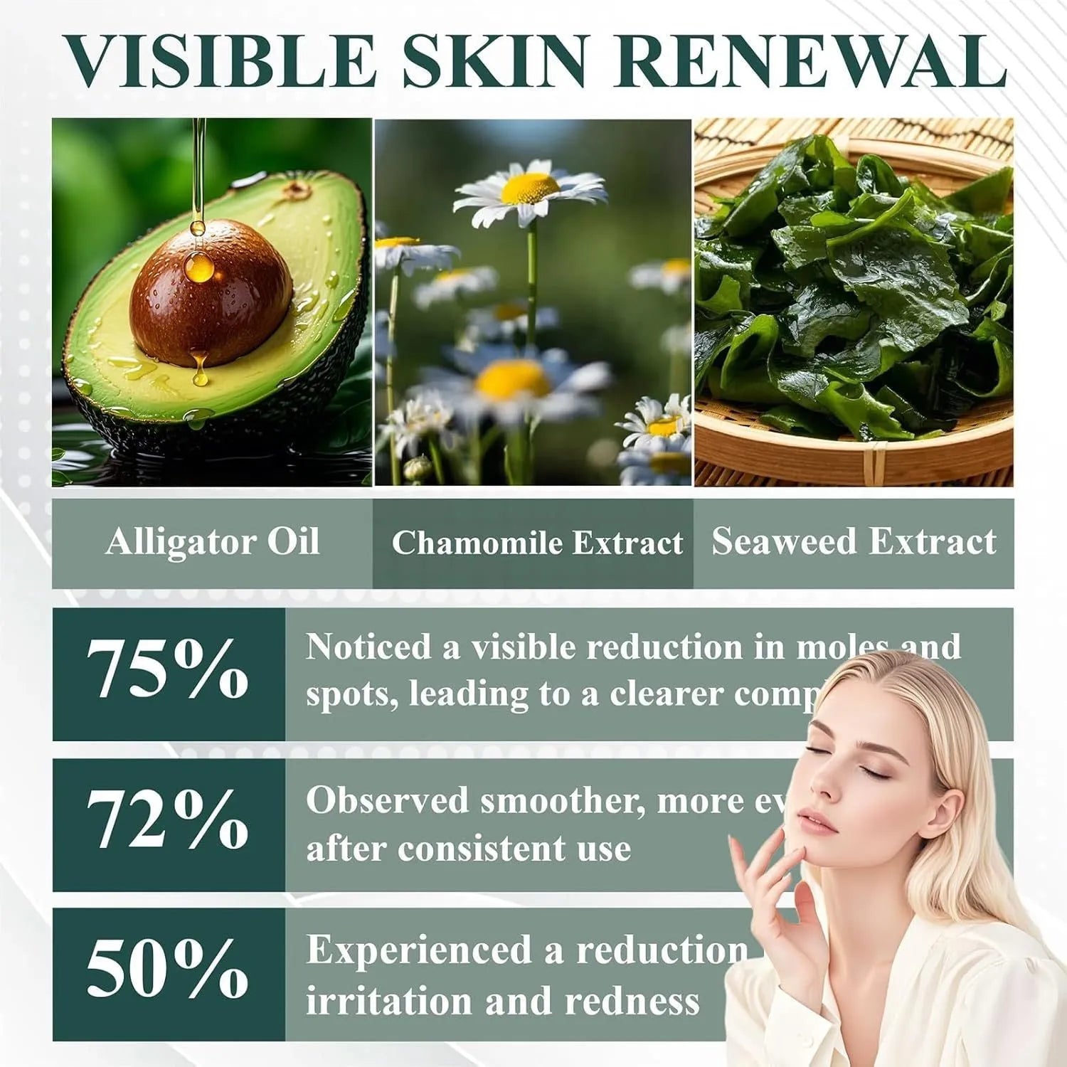 Natureerase 45g mole spot removal gel with hydrating formula and applicator