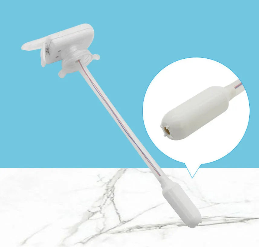 Electric pumping water device with silicone straw for milk and juice transfer with blue pressure handle