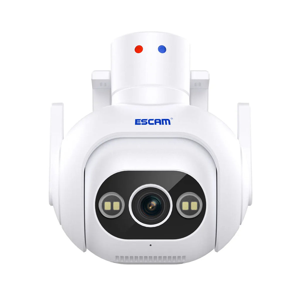 Smart Colour Night Vision H265 4MP IP66 waterproof outdoor security camera on wall mount