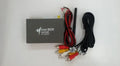 Black car mirror link box Wi-Fi converter with power cable, AV cable, antenna and manual