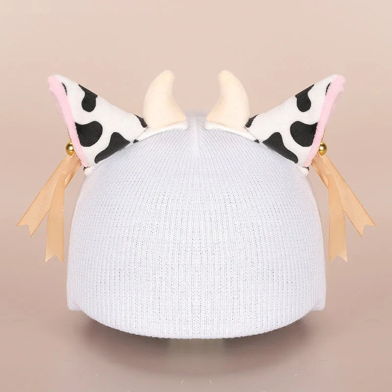 Plush fabric cartoon character helmet cover for cosplay in size M with multiple style options