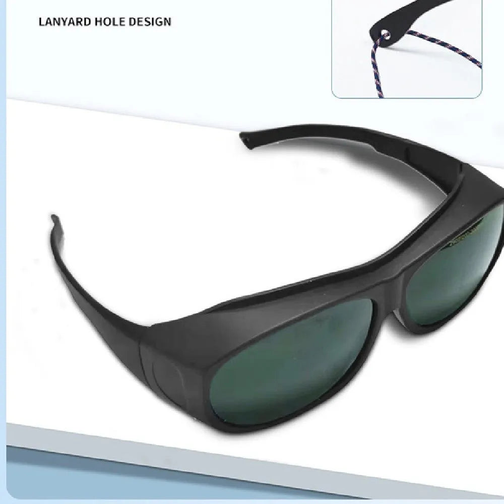 Laser protection safety goggles for photon skin rejuvenation with PC lenses and anti-glare design