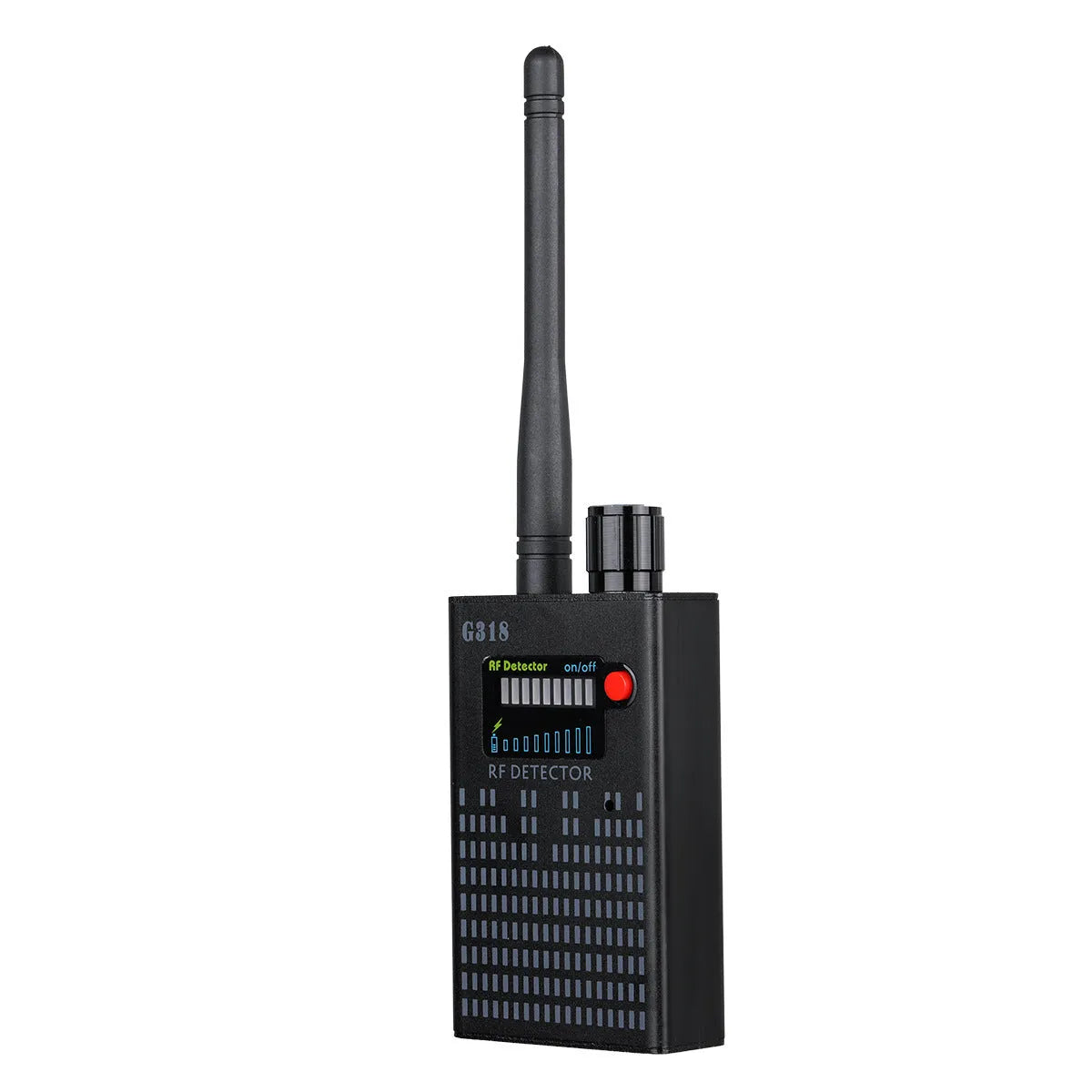 Black G318 hole camera detector with aluminium alloy construction for privacy protection