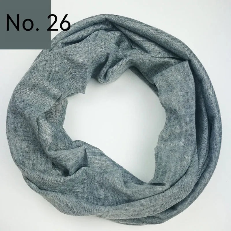 Seamless polyester headscarf for outdoor sports in multiple colour options