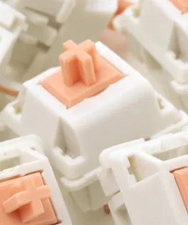 Panda mechanical keyboard switch for DIY keyboard building with 5-pin PCB mount design