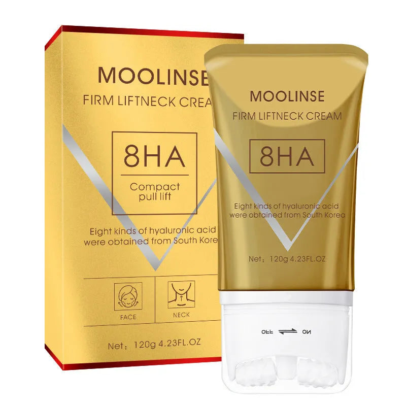 120ml jar of neck lifting and firming massage cream with applicator for general skin types