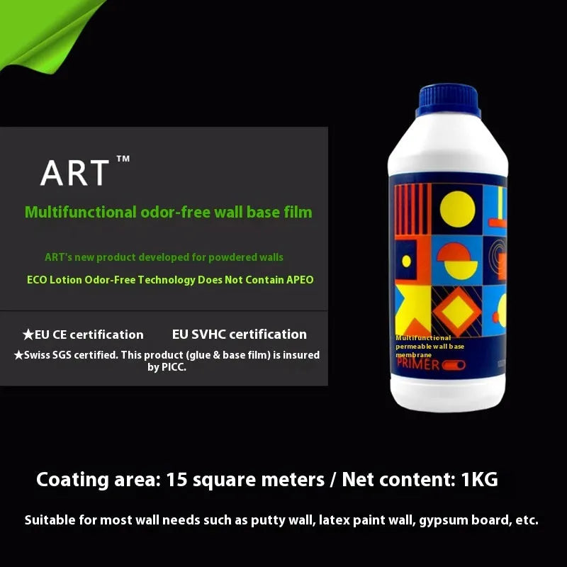 Three rolls of glue E glutinous rice wallpaper adhesive with formaldehyde-free environmental protection formulation