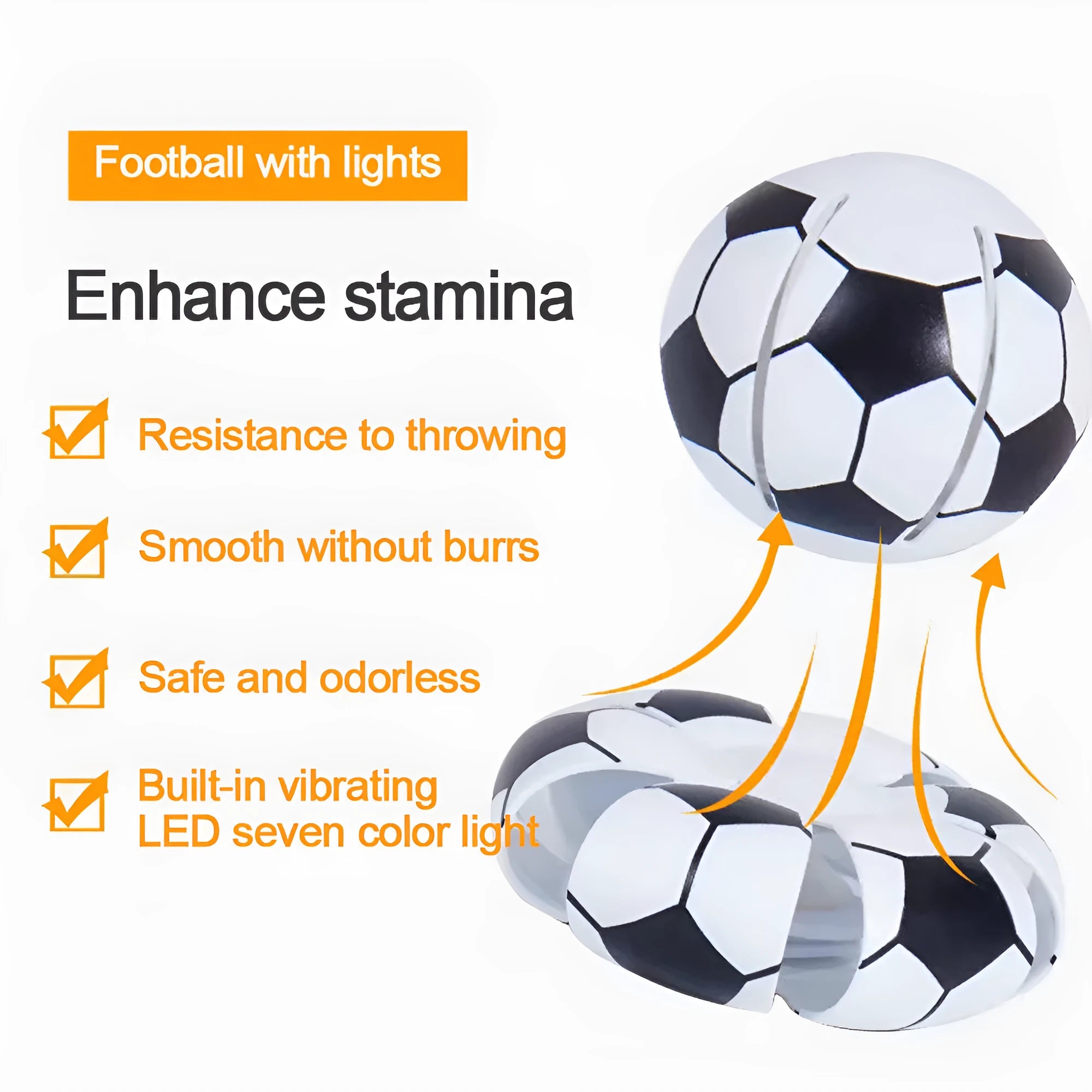 Interactive plastic dog toy showing ball and flying disc transformation states in multiple colours