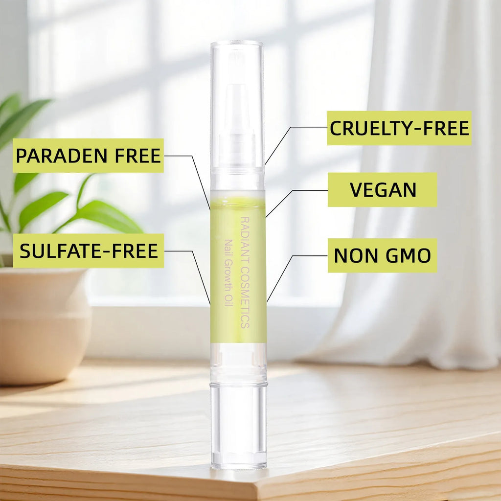 3ml nail growth treatment oil bottle for moisturising and promoting nail health