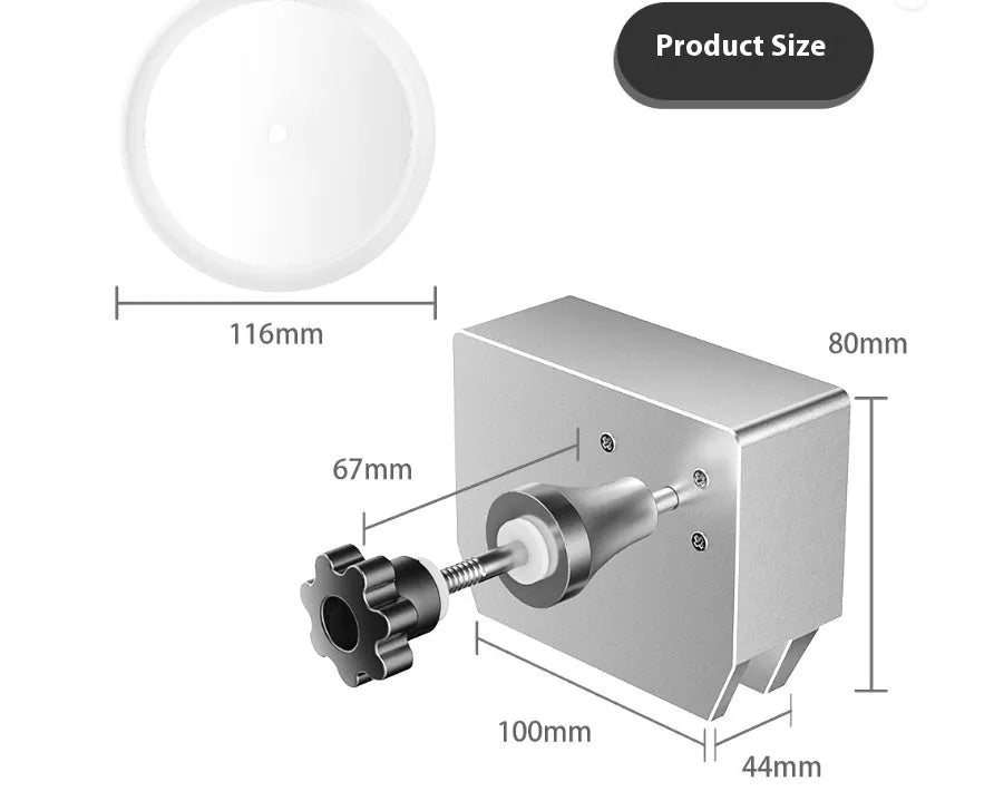 Ultrasonic cleaning machine for disc maintenance with temperature control display and single slot design