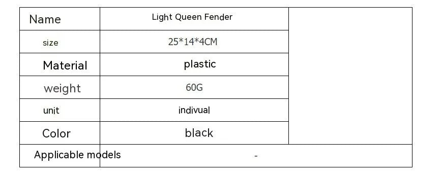 Carbon fibre lengthened rear mudguard for Light Bee electric off-road bicycle.