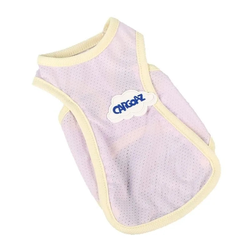 Lightweight polyester cat vest in grass green available in six sizes from XS to 2XL
