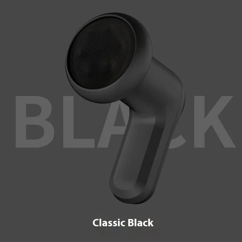 USB electric massager handheld unit in pink, white, or black for spine and back massage