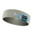 Bluetooth 5.4 sports scarf eye mask headband with integrated headphones in black, grey, or white colour options