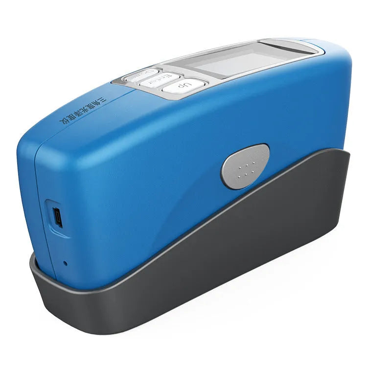 Ceramic brightness stone portable glossiness tester with digital display for surface measurement
