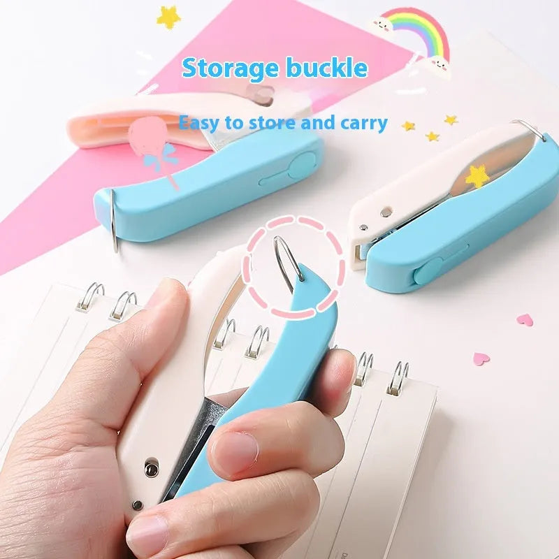 Small manual embossing punch tool for paper with Love, Star, 4mm and 6mm round patterns