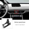 GOODWAY dashboard mobile phone holder with 360-degree rotation on car dashboard