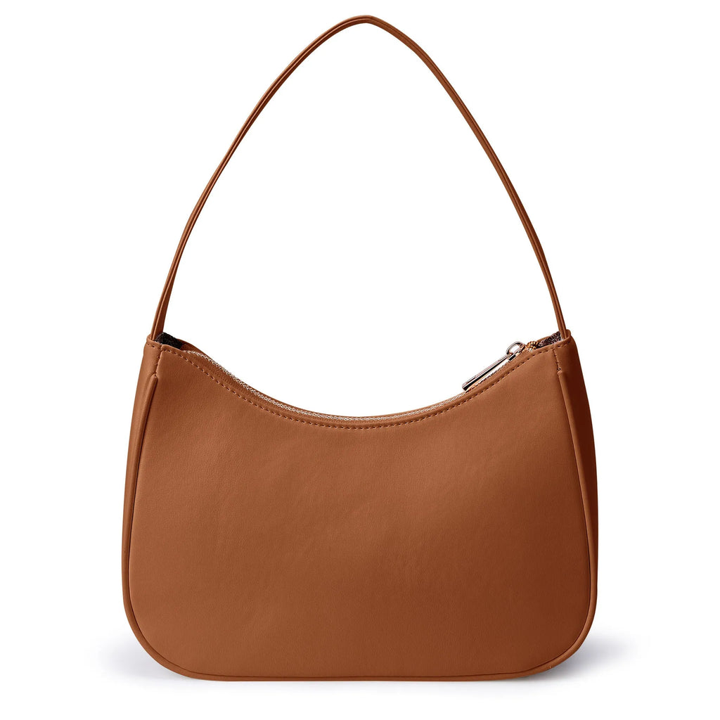 Retro waterproof shoulder bag in multiple colour options including apricot and black adjustable