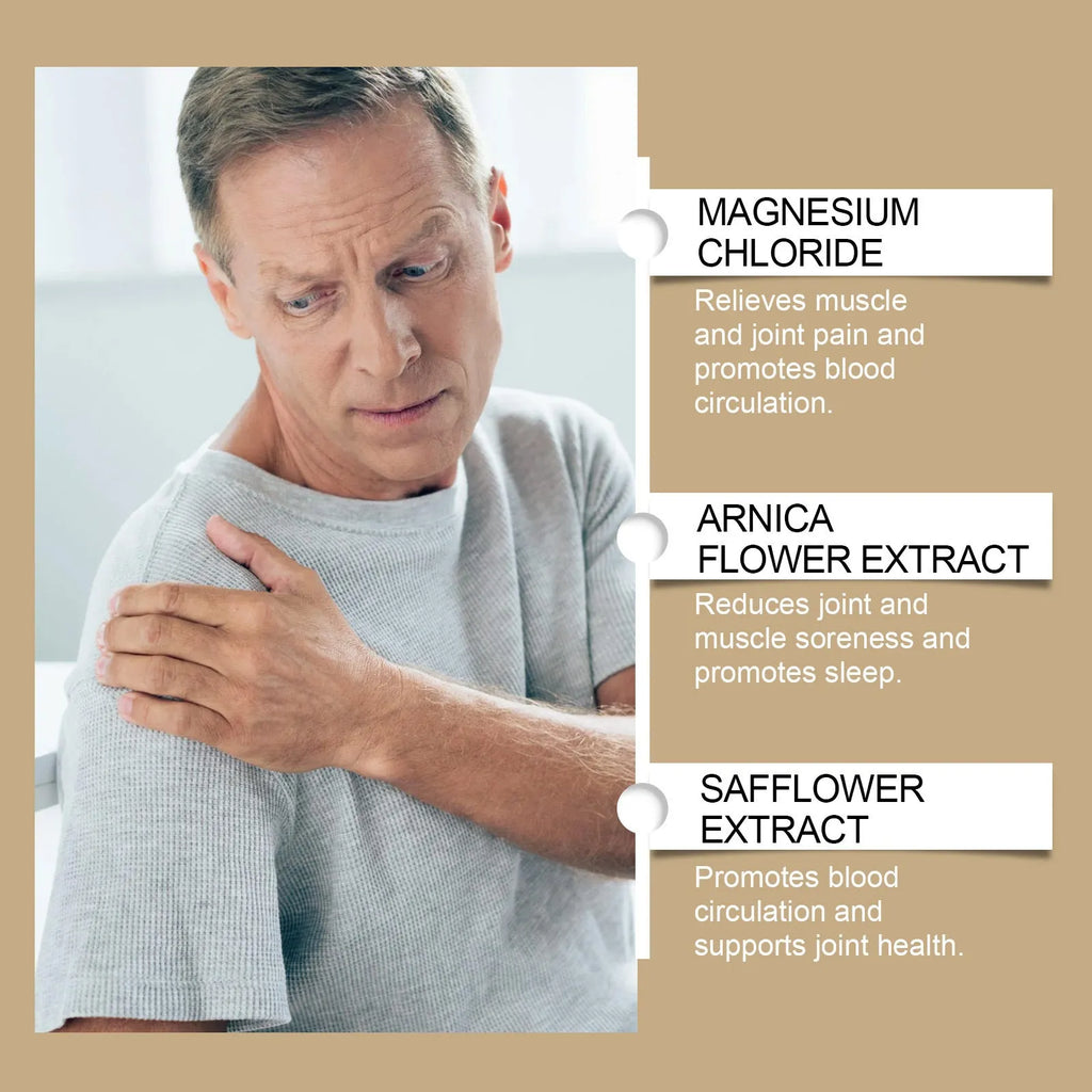 114g magnesium cream container for body care after exercise with allantoin and glycerin