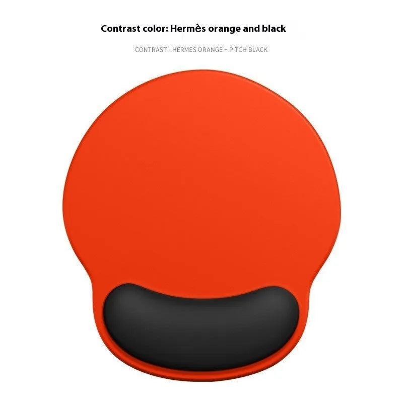 Gradient silicone wristband mouse mat with milk silk surface measuring 220mm by 250mm