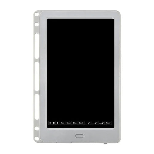85-inch electronic writing pad with smart pen on stitching appearance background