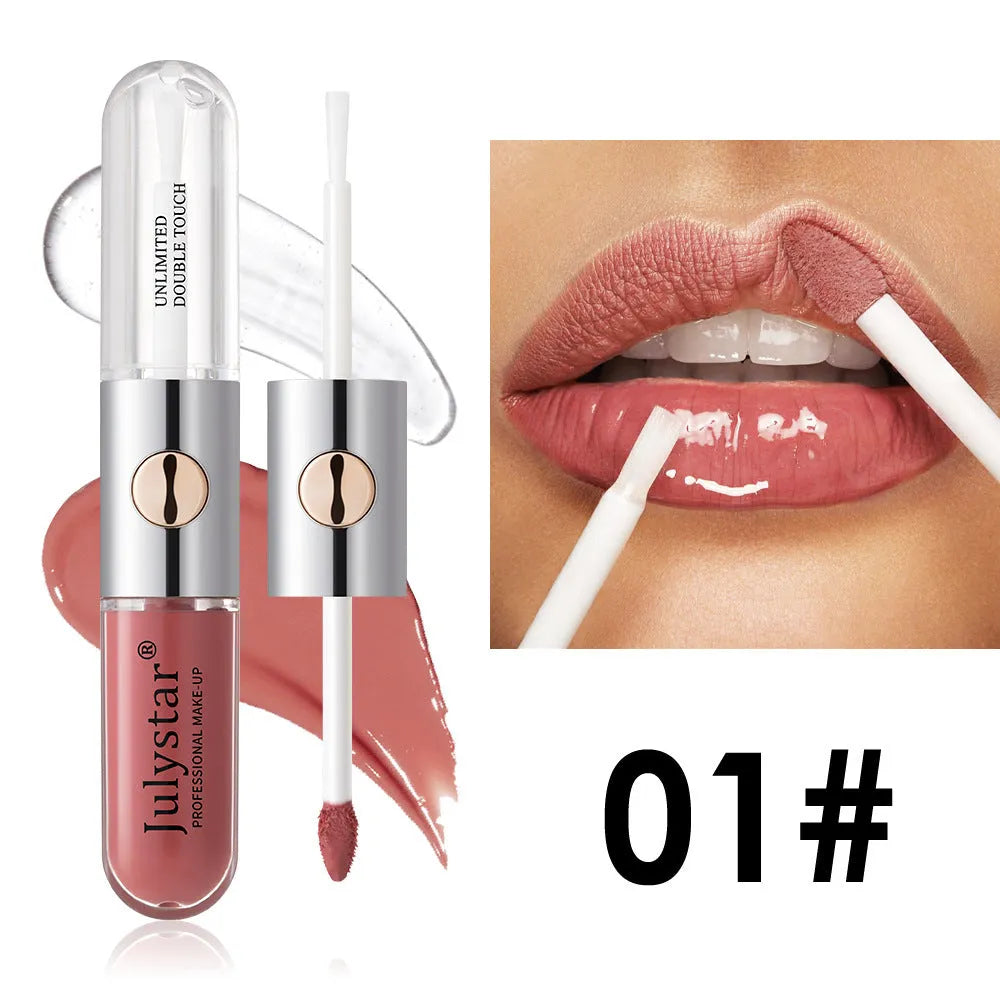 Women's 6ml lasting lip gloss in nine colour options with moisturising formula
