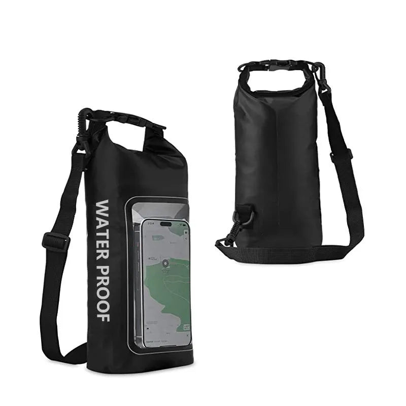PVC waterproof crossbody sports bag in multiple colours for swimming and outdoor water activities