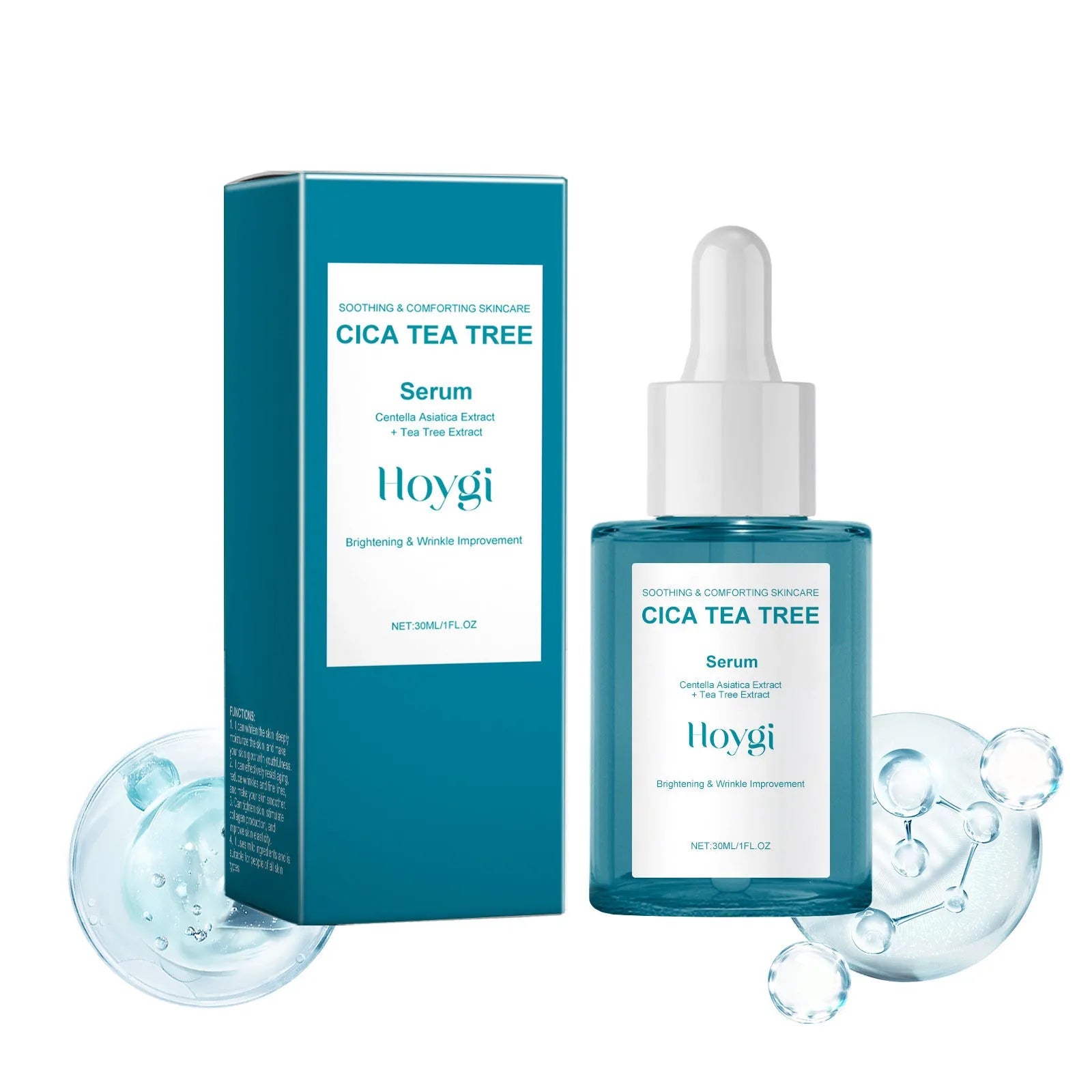 30ml centella asiatica firming care solution bottle for hydrating skin treatment