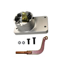 Silver aluminium alloy gear shift short lever for Horton vehicles car accessory