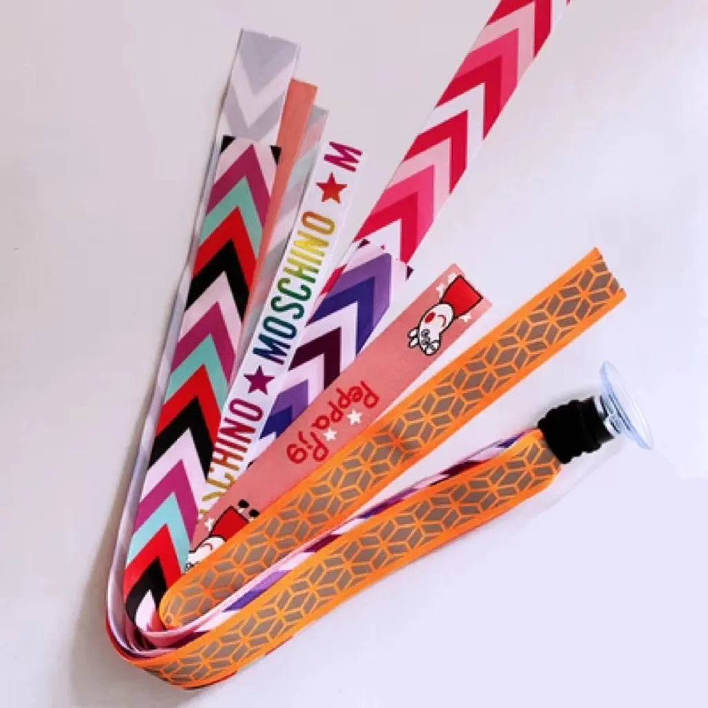 Children's decorative helmet streamer ribbon in multiple colours for roller skating and skiing safety gear.