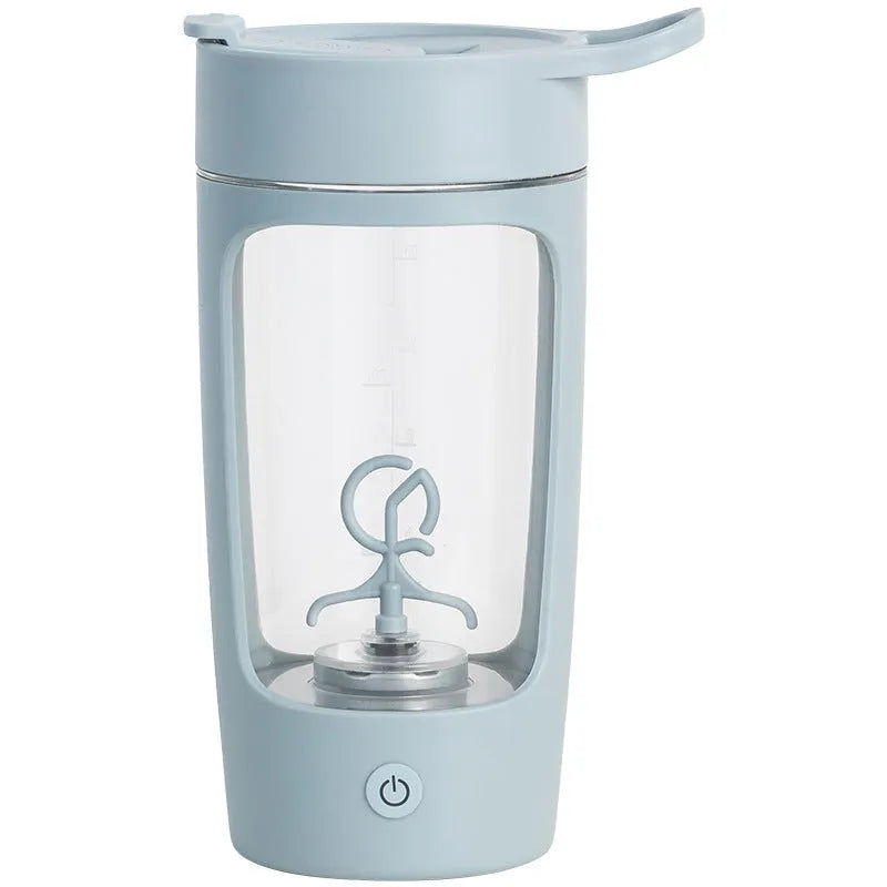 Portable automatic blender cup with 650ml capacity in black, blue, pink or white colours
