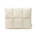 Soft black polyester laptop sleeve for a 15.6-inch device with sewing thread detail.