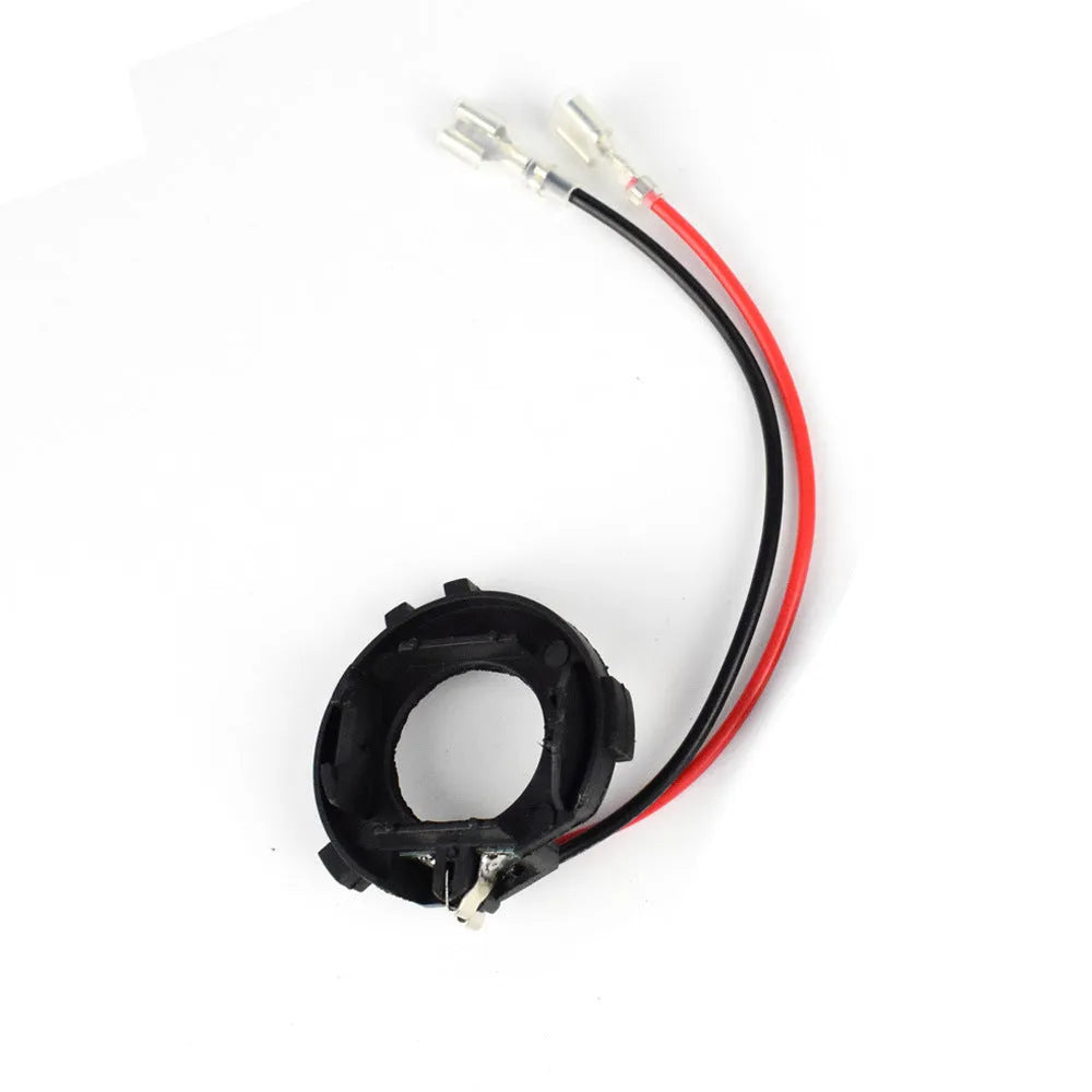 Black H7 LED headlight adapter bracket for Volkswagen Golf 5 Jetta MK5 GTI conversion kit
