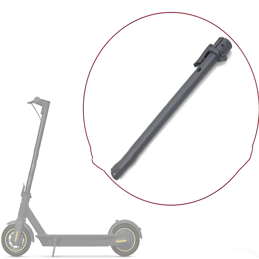 Black folding upright pole replacement accessory for Nanbo No. 9 electric scooter