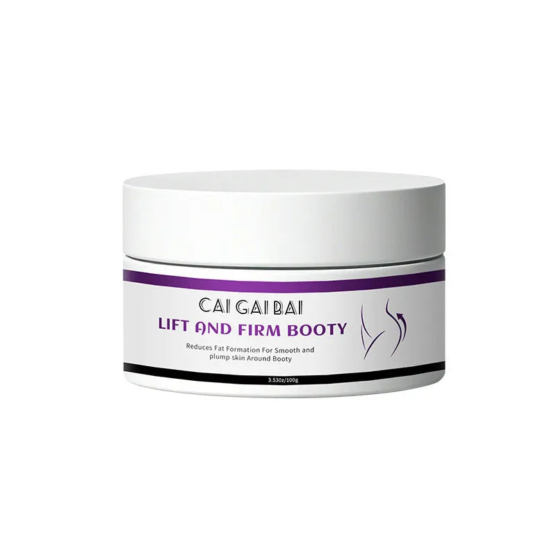 100g buttocks lifting cream container for home fitness toning with natural ingredients