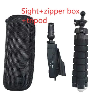 Golf putter laser aiming instrument with multiple style configuration options