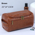 Large waterproof cosmetic storage bag in multiple colour options for skincare and makeup organisation