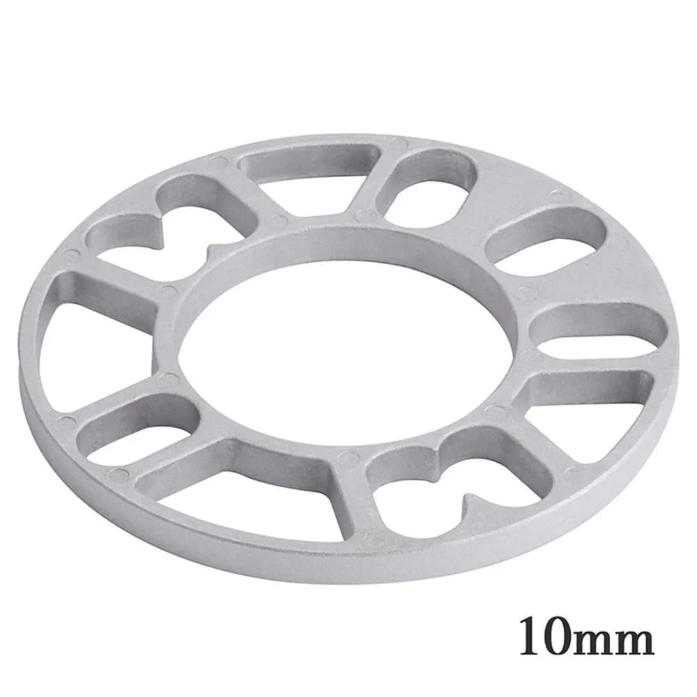 Aluminium hubcentric wheel spacer gasket for car brake caliper clearance