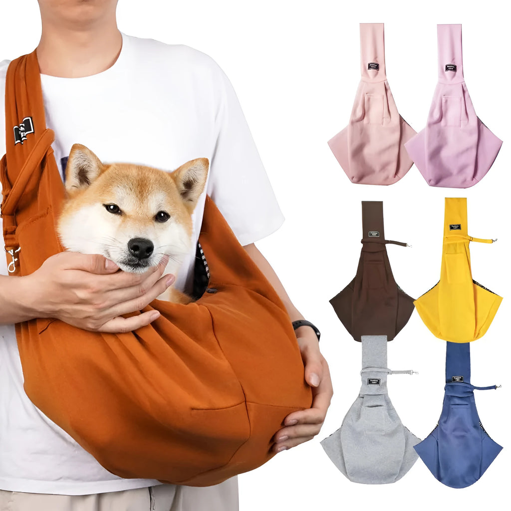 Cat-themed messenger bag folded and unfolded showing multiple compartments and adjustable shoulder strap