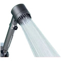 Portable handheld shower head with three spray modes and modern minimalist ABS design