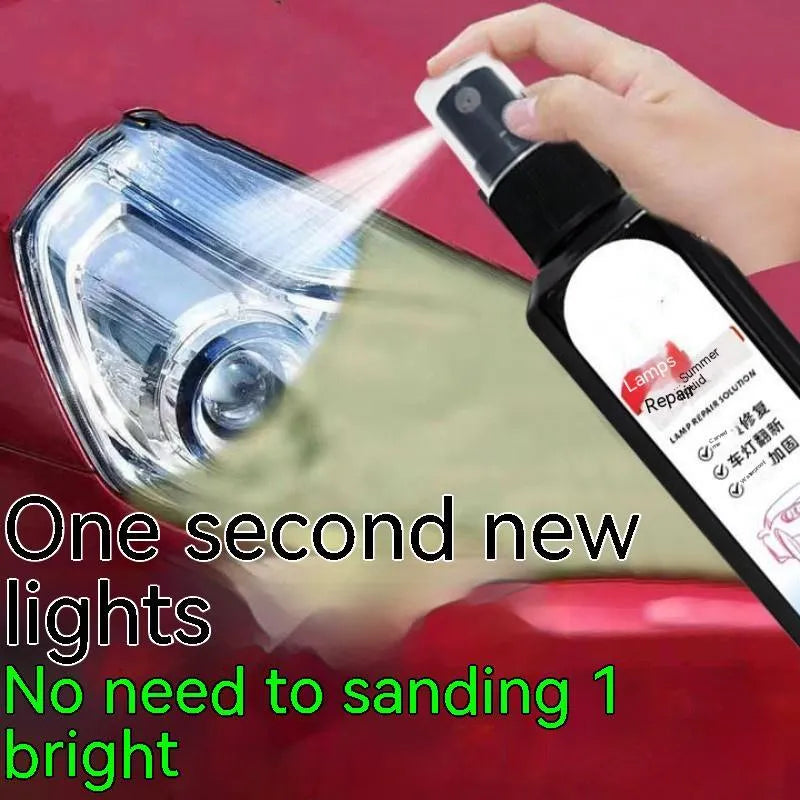 100ml car headlight renovation repairing liquid bottle for polycarbonate plastic lens restoration