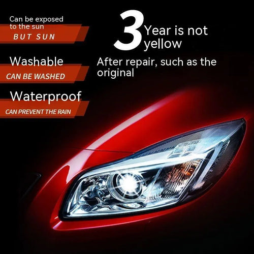 100ml car headlight renovation repairing liquid bottle for polycarbonate plastic lens restoration