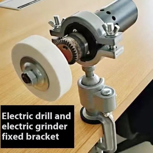 360-degree rotating bracket type clamp-on bench vise with tungsten steel construction