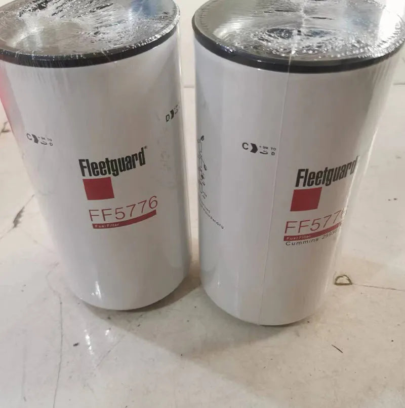 Glass fibre folding filter element for oil with 32mm connections