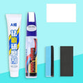 Automotive paint repair pen scratch repair fluid 4-piece set with touch-up pen, wax, sponge and sandpaper