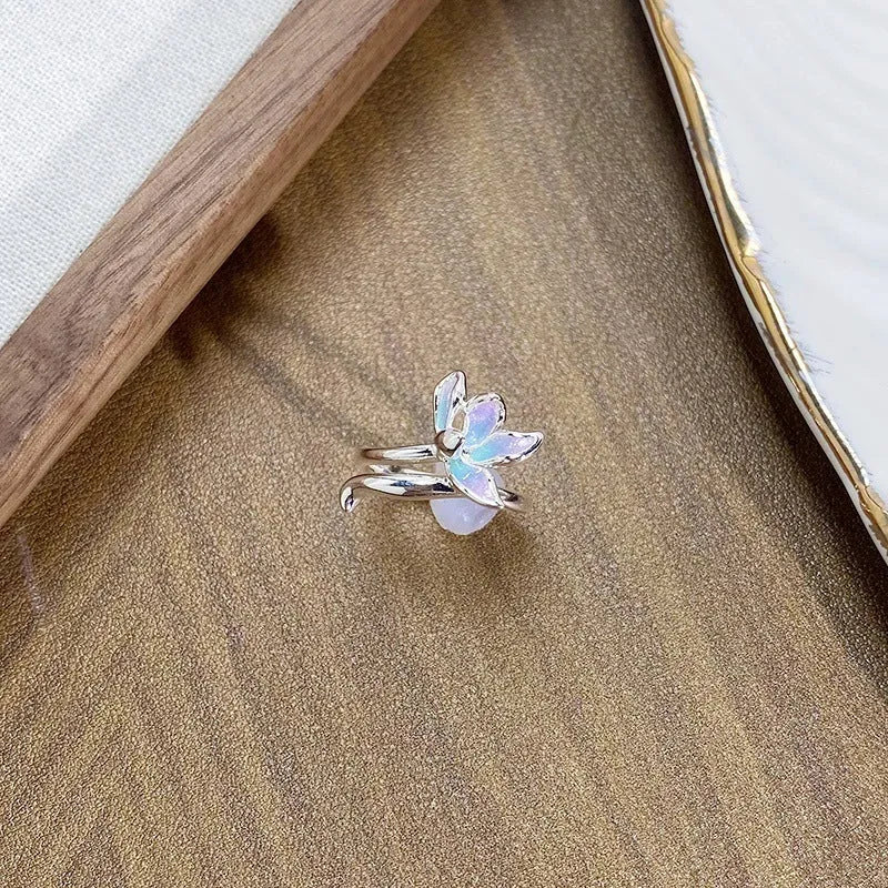 Adjustable copper insect ring with dripping oil finish in antique colours JZ2868A JZ2872A JZ2874A