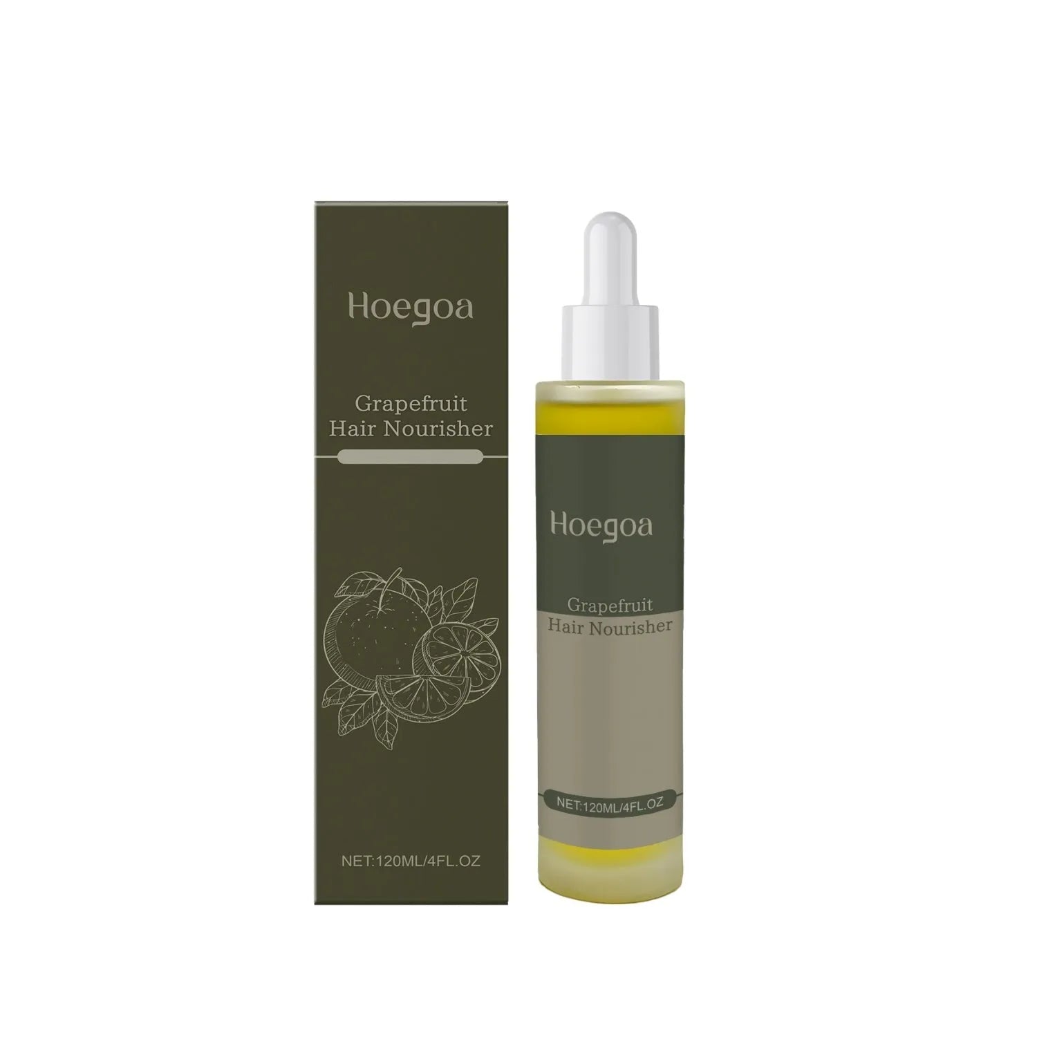 120ml bottle of grapefruit seed hair conditioner with ginger and rosemary oils