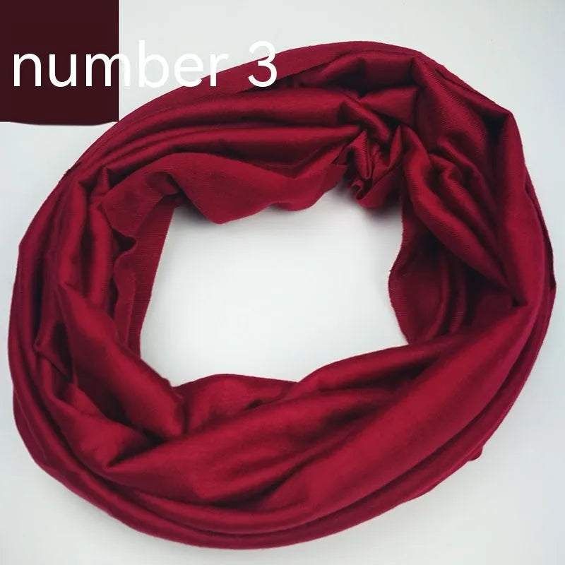 Seamless polyester headscarf for outdoor sports in multiple colour options